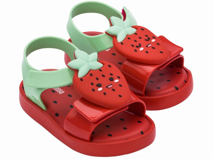 Sandalias Mini Melissa Jump Fruitland Bebe - Rojas - Argentina PMN-260834